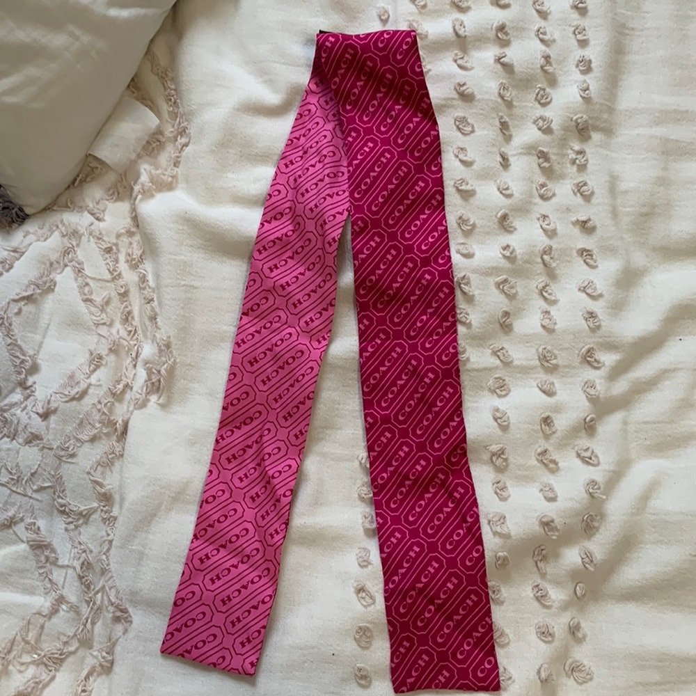 Coach reversible scarf